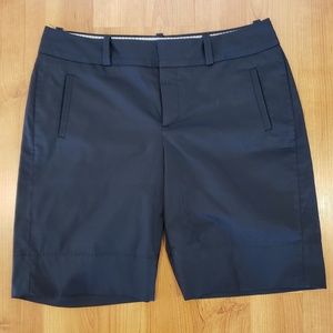 Banana Republic Martin Fit Black Shorts Size 8